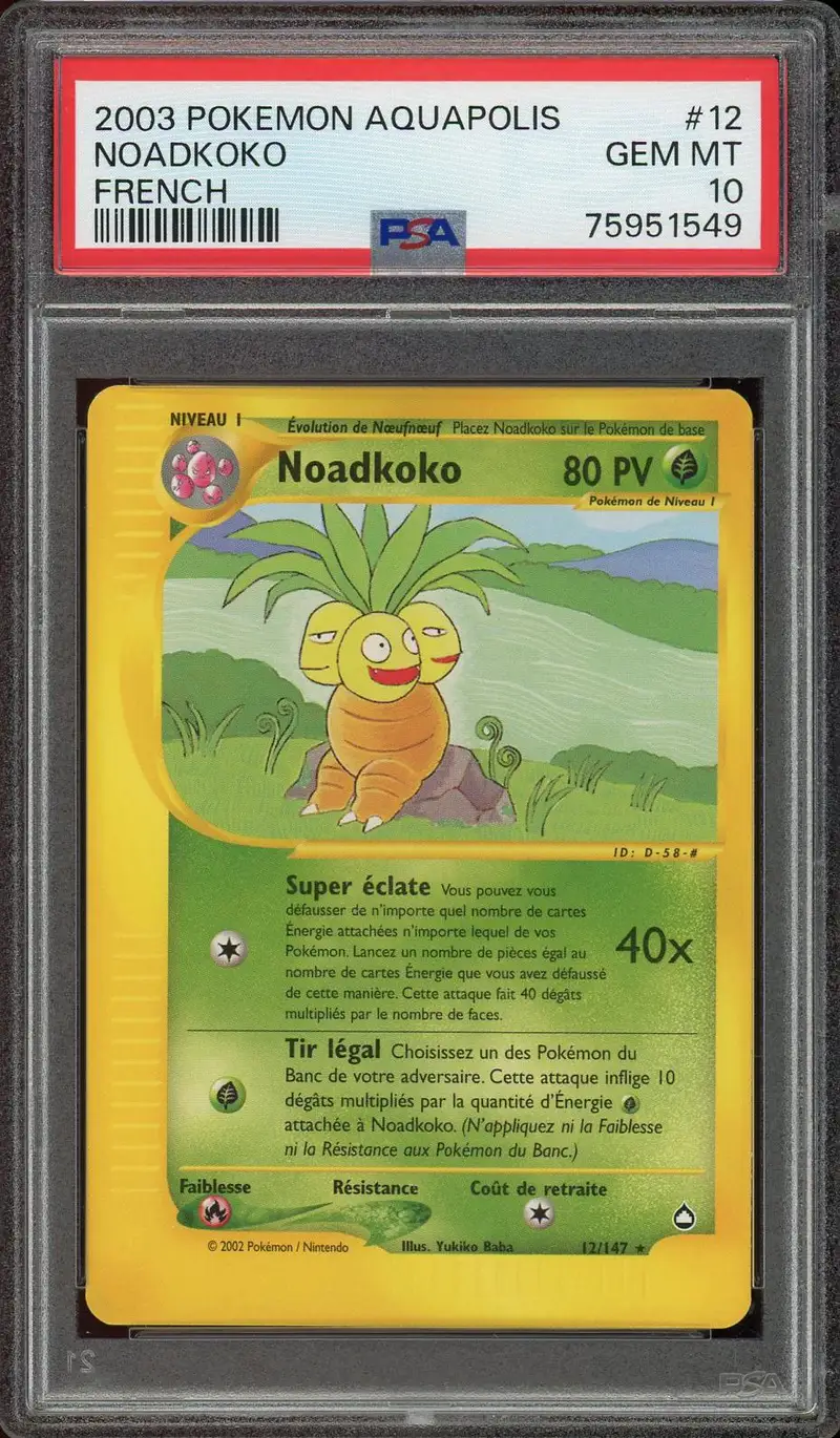 PSA 10 Noadkoko