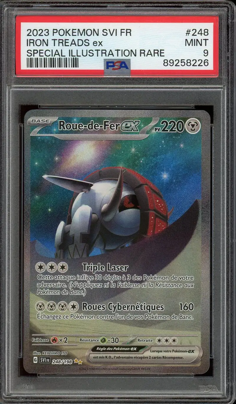 PSA 9 Roue-de-Fer Ex