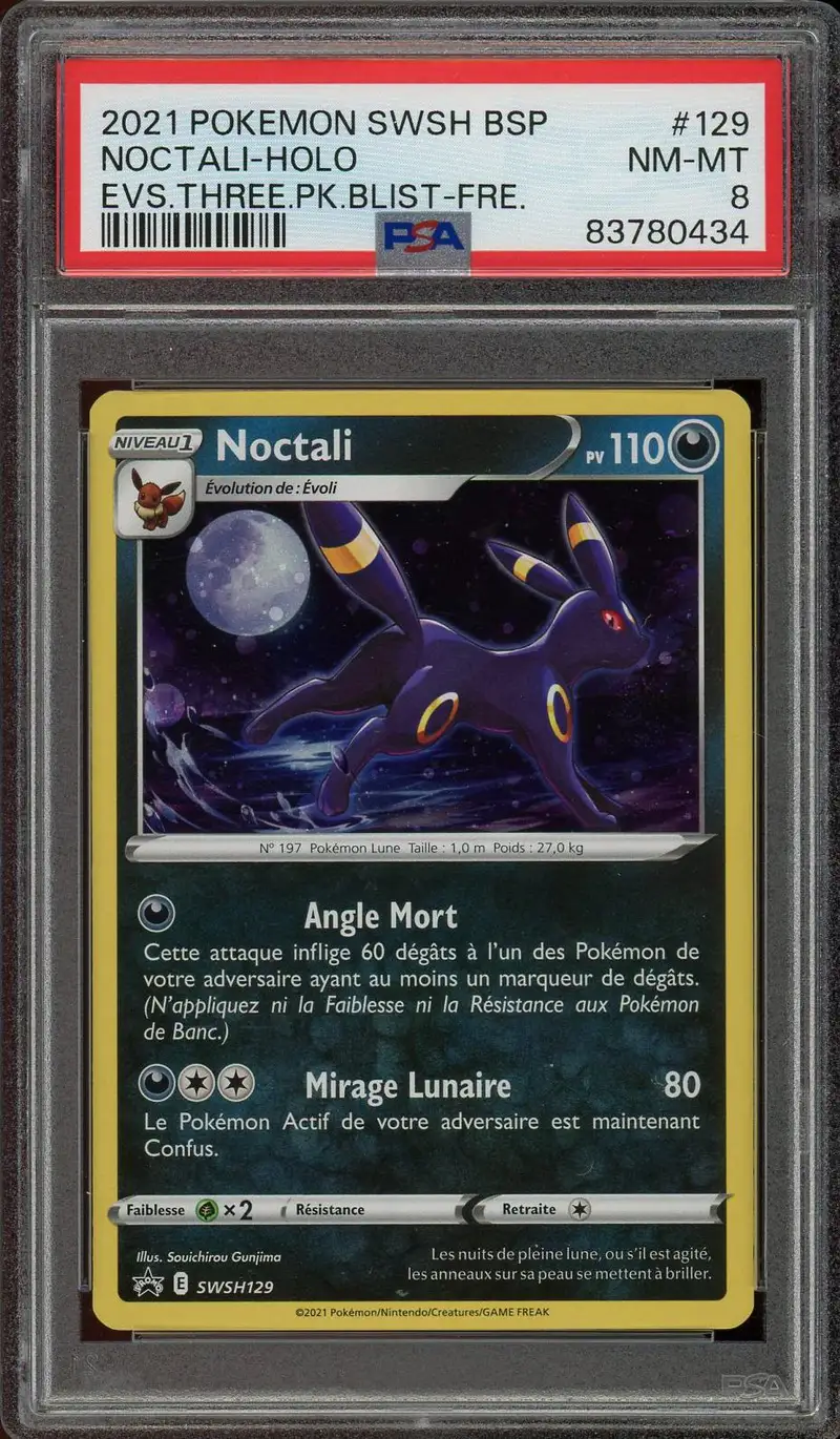 PSA 8 Noctali Holo