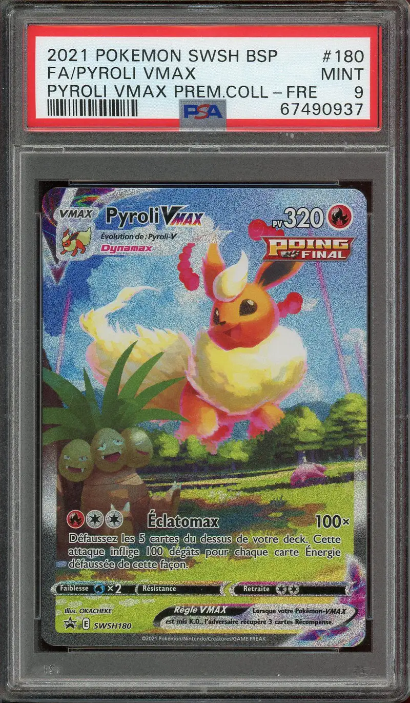 PSA 9 Pyroli VMax