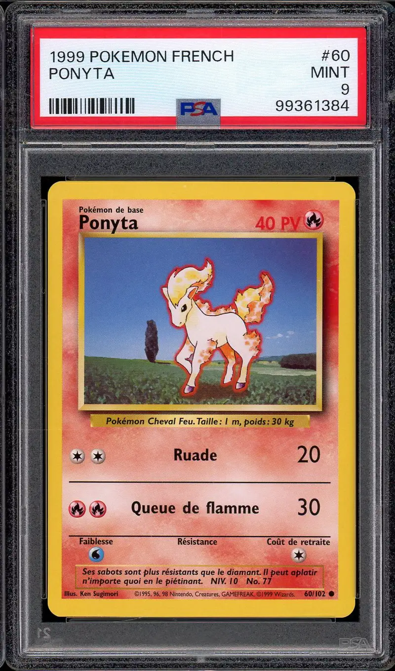 PSA 9 Ponyta