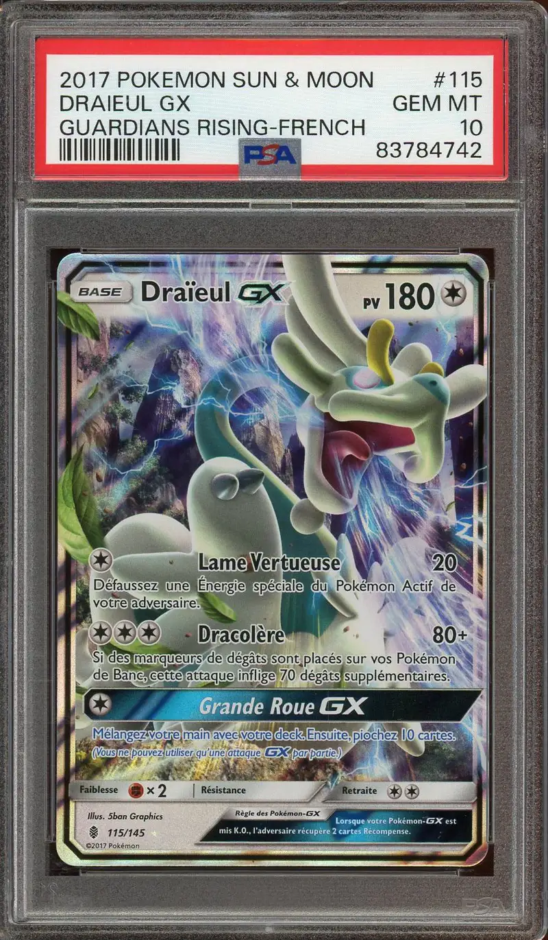 PSA 10 Draïeul Gx