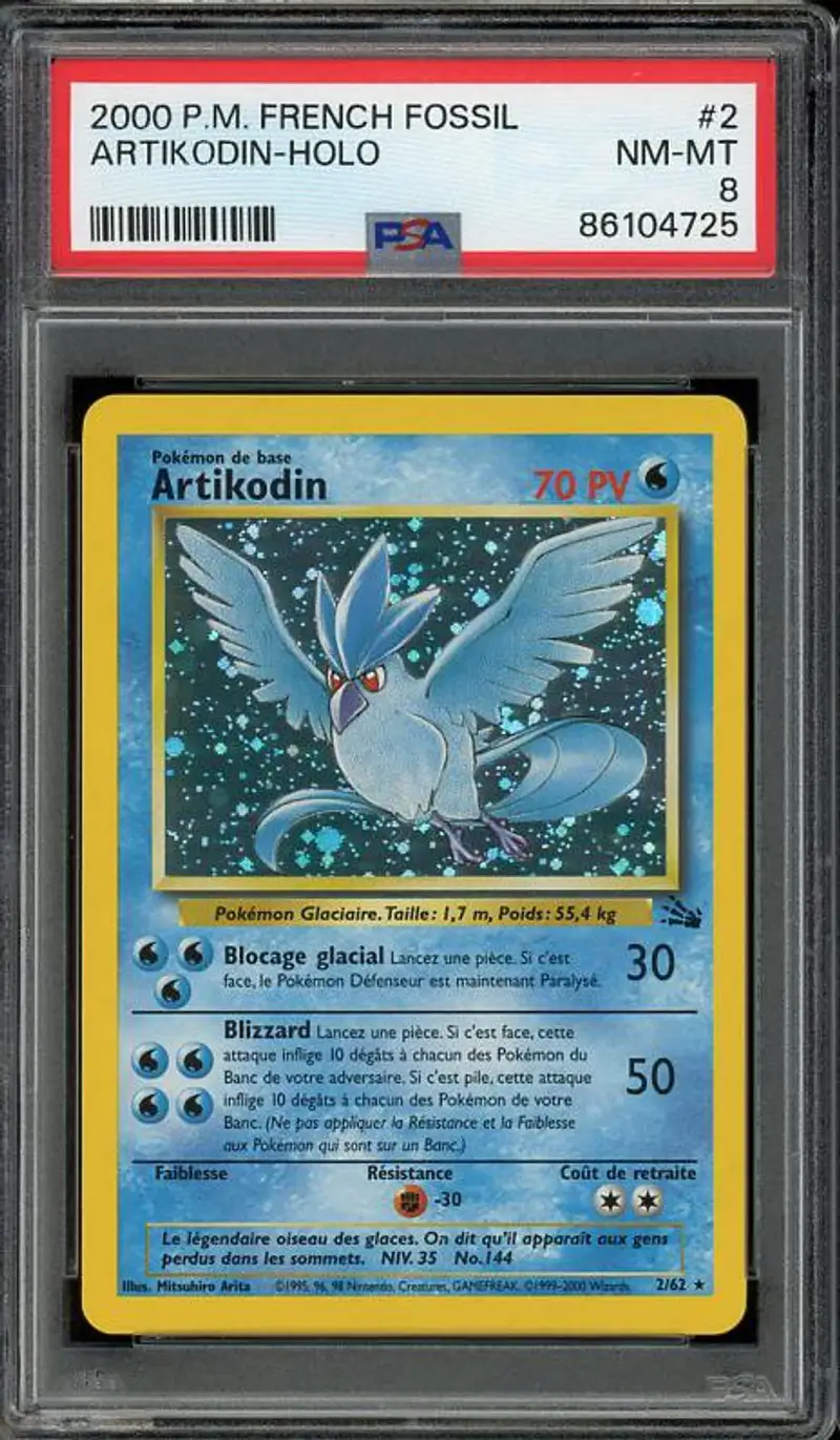 PSA 8 Artikodin Holo