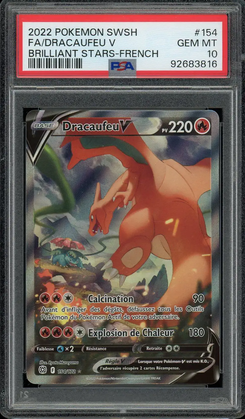 PSA 10 Dracaufeu V