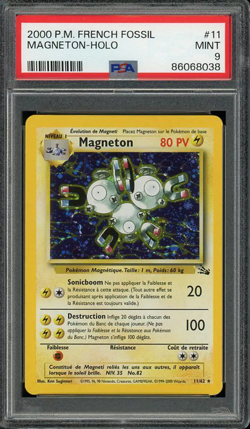 PSA 9 Magneton Holo