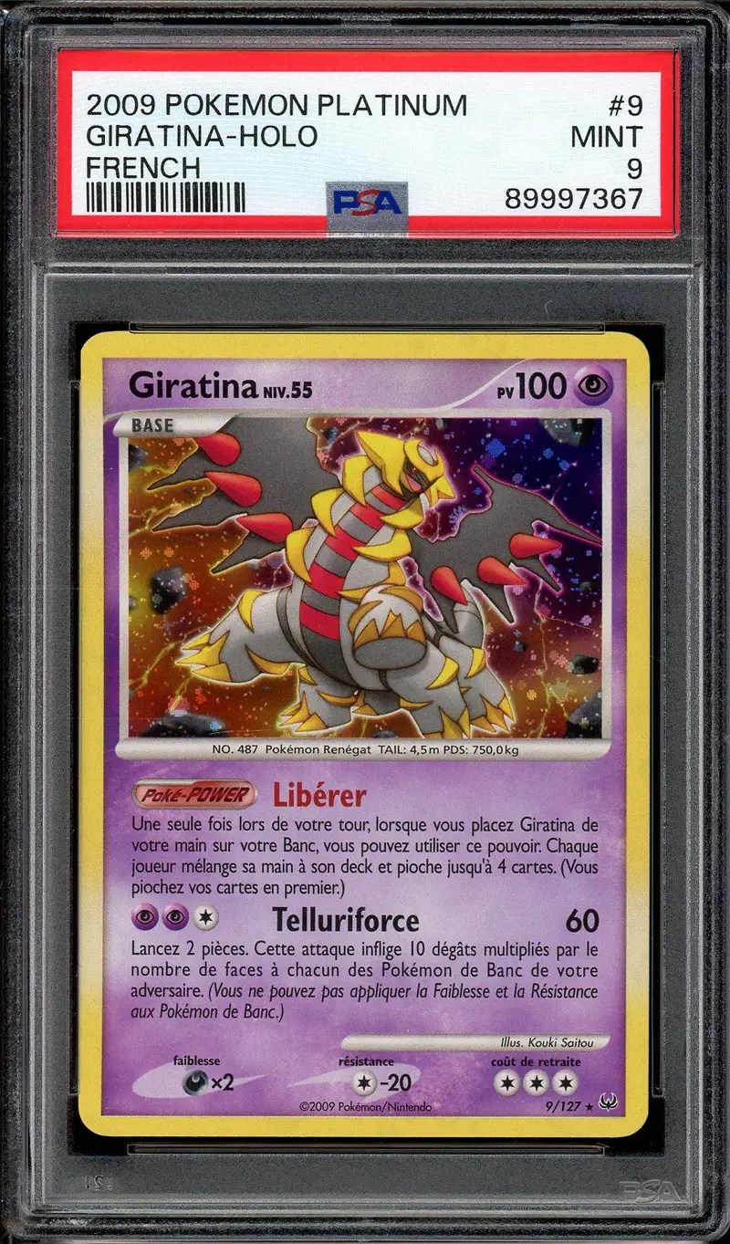 PSA 9 Giratina Holo