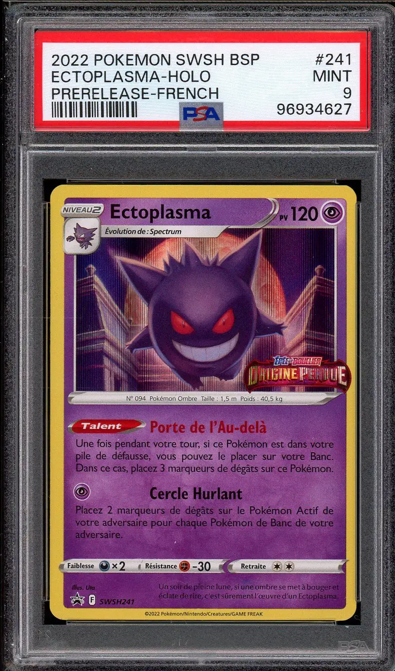 PSA 9 Ectoplasma Holo