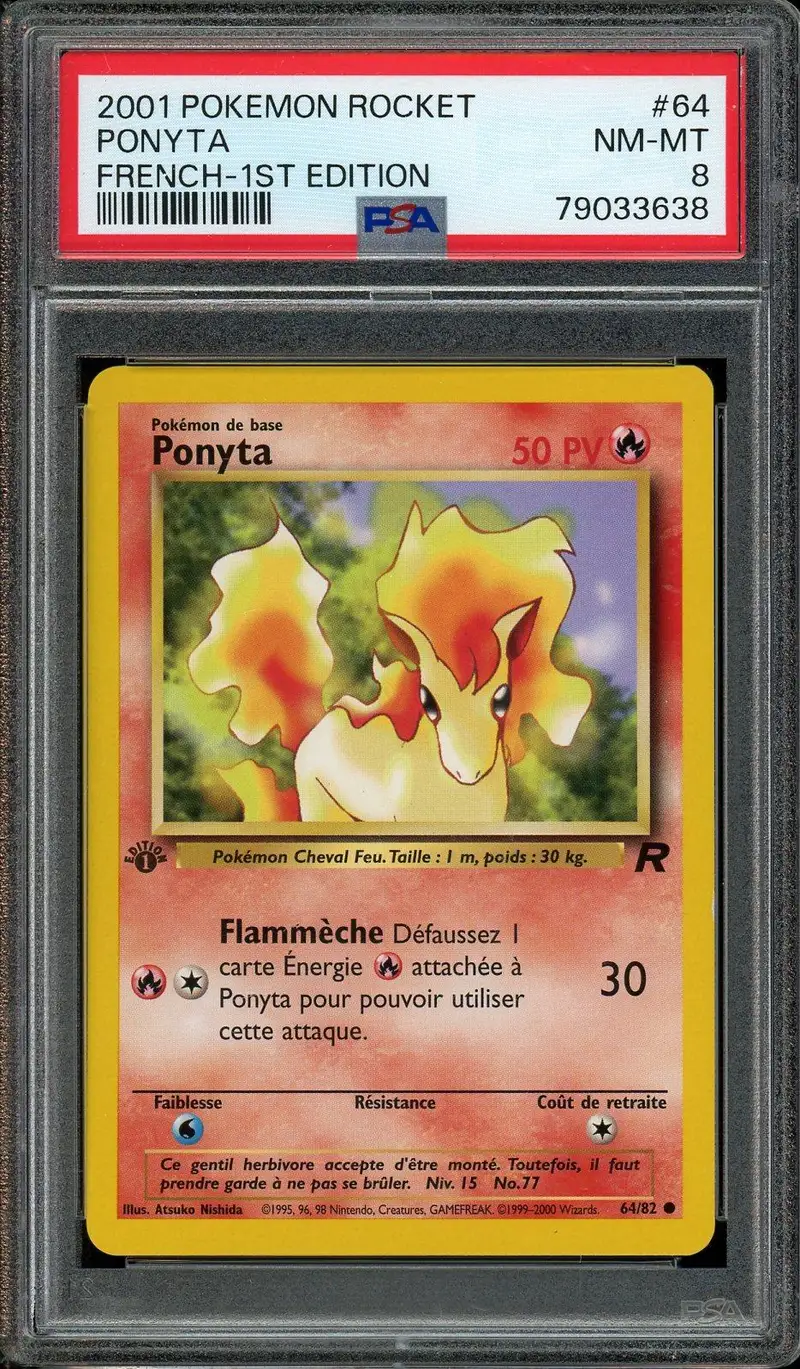 PSA 8 Ponyta