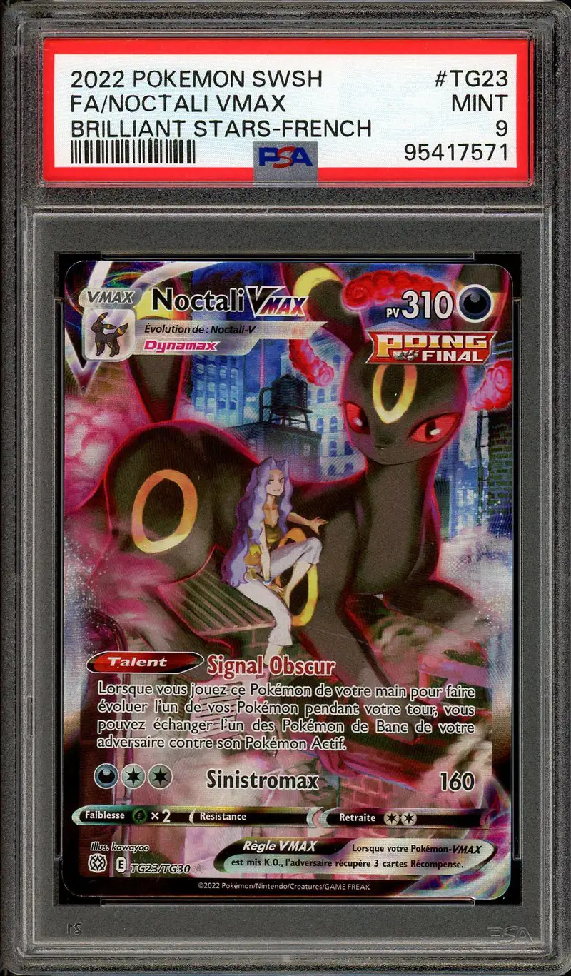 PSA 9 Noctali VMax