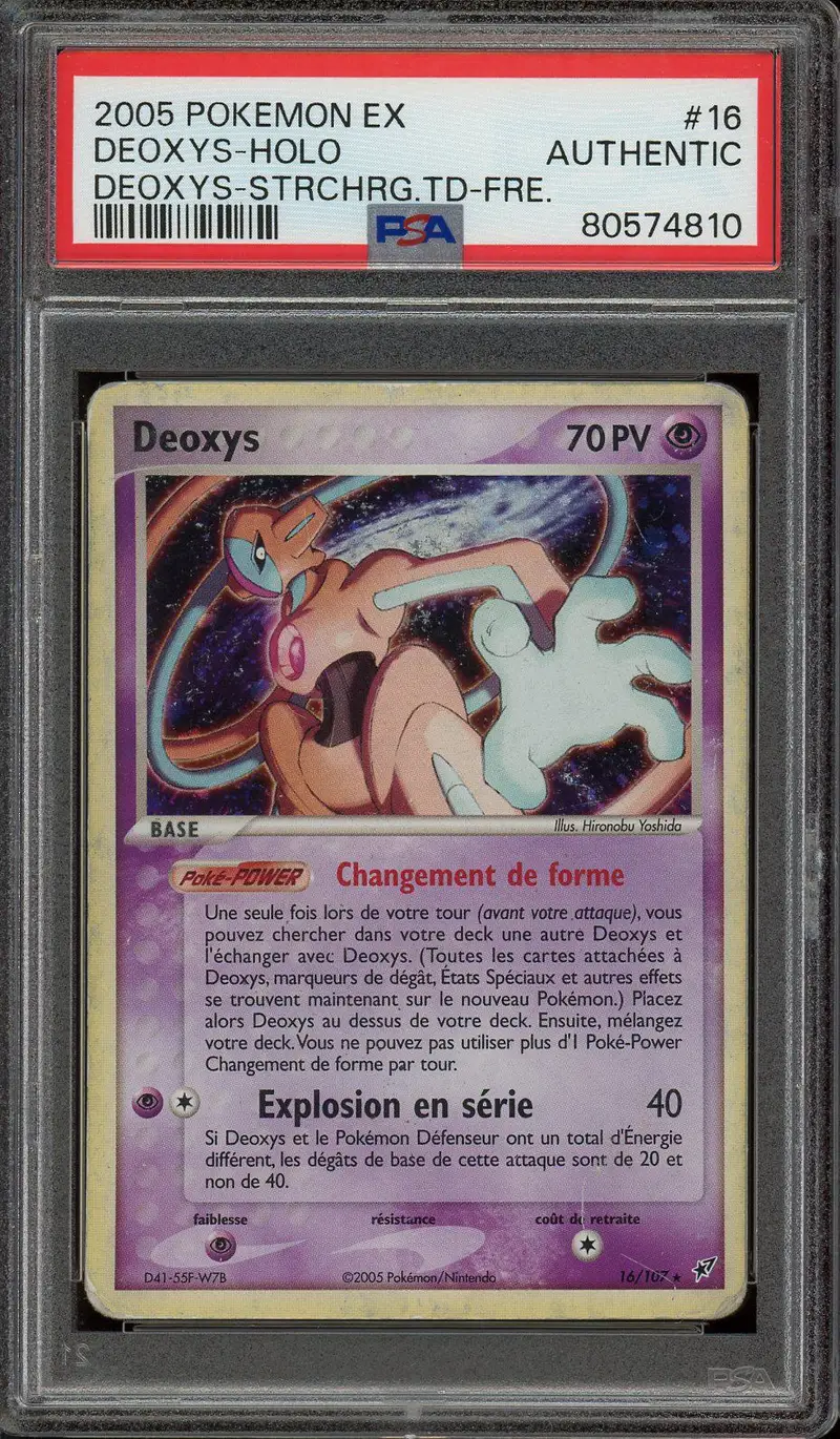 PSA A Deoxys Holo