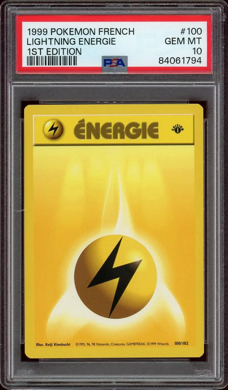 PSA 10 Energie Electrique