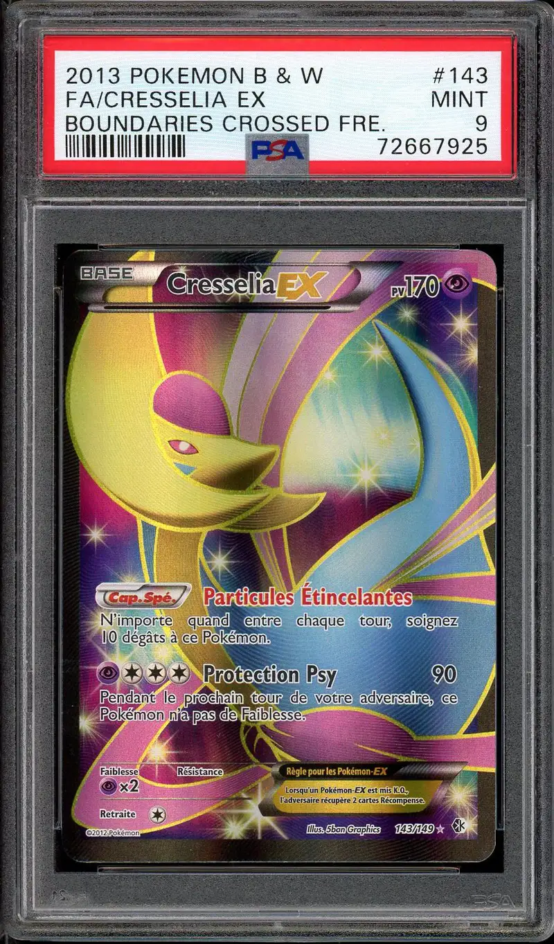 PSA 9 Cresselia Ex