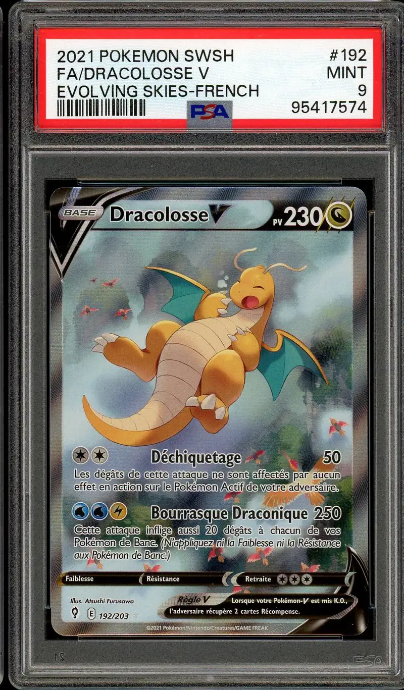 PSA 9 Dracolosse V