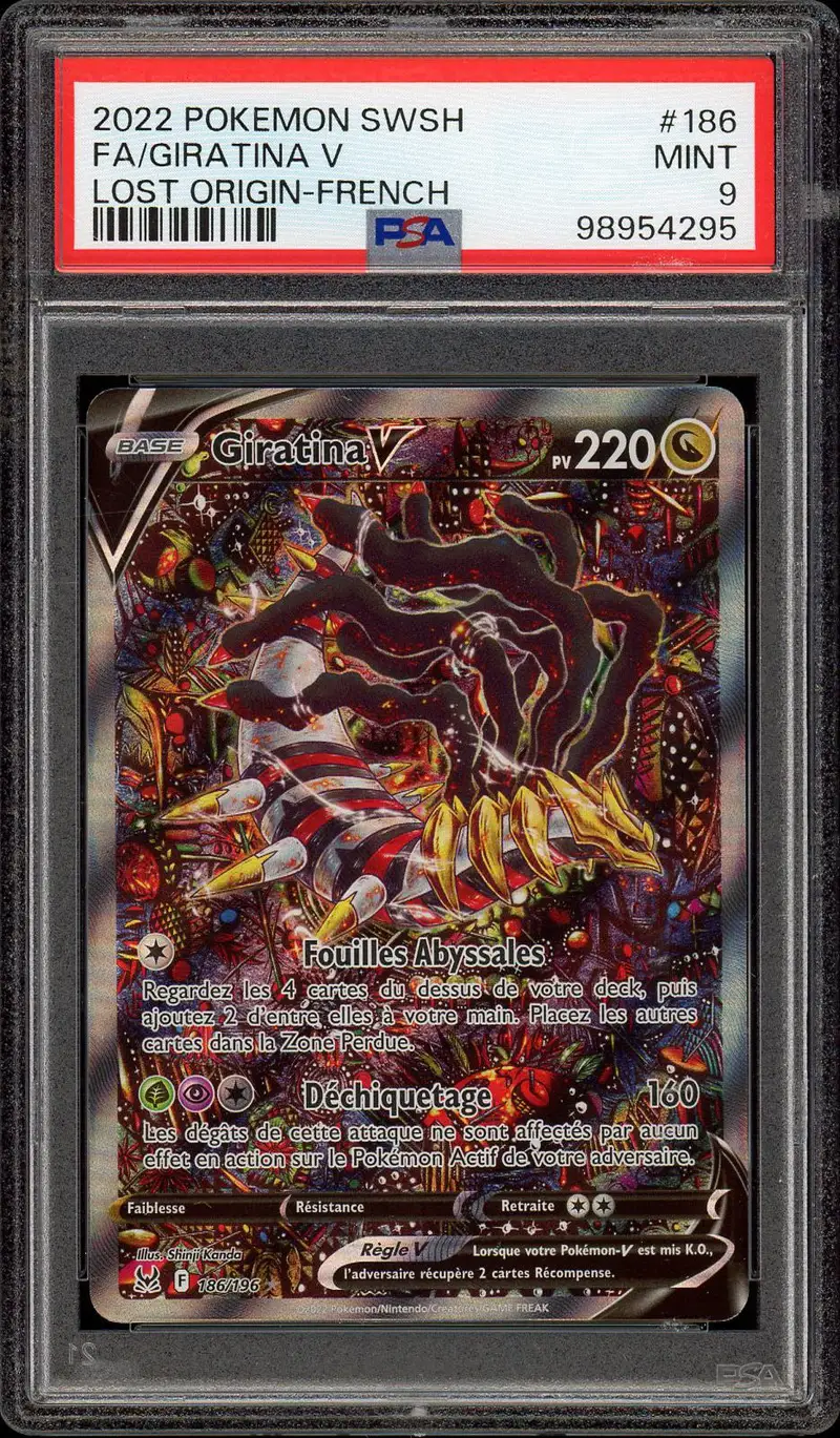 PSA 9 Giratina V