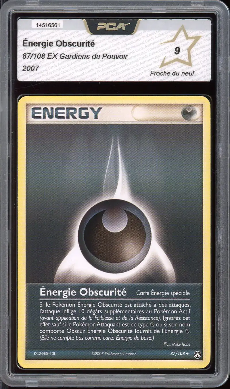 PCA 9 Energie Obscurité
