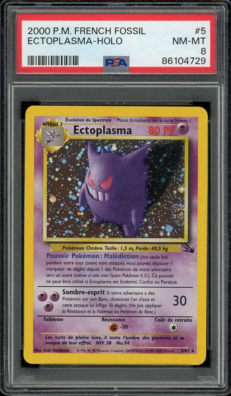 PSA 8 Ectoplasma Holo