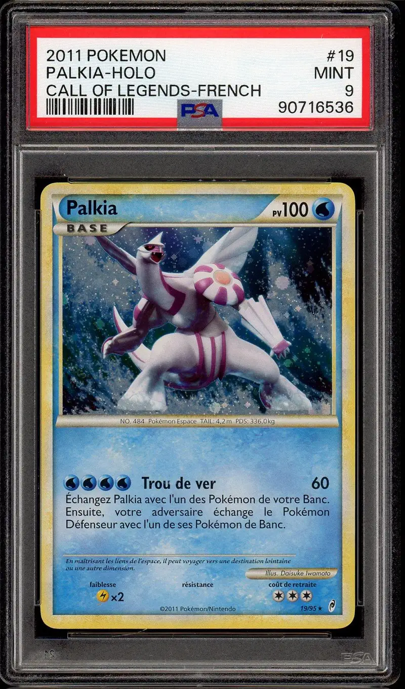 PSA 9 Palkia Holo
