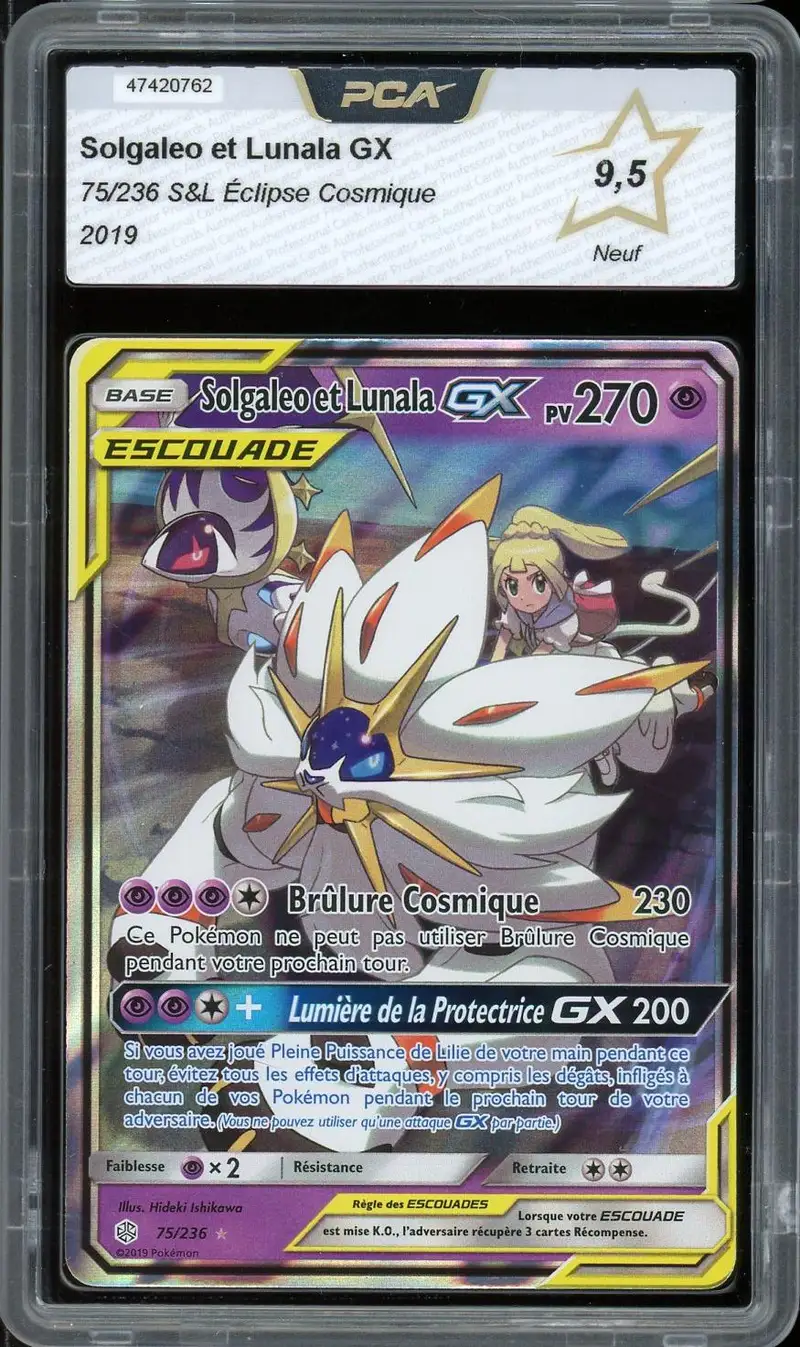 PCA 9.5 Solgaleo et Lunala Gx