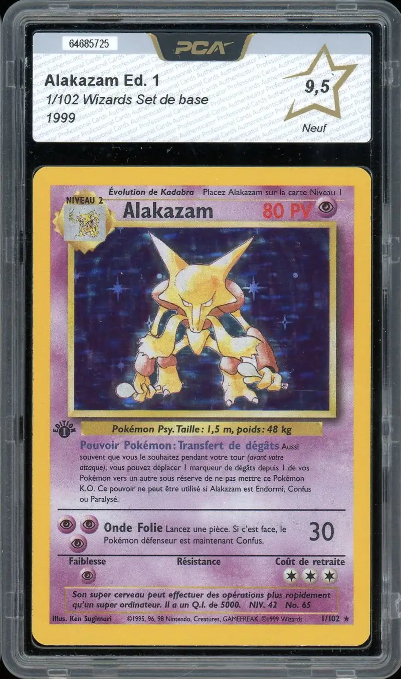 PCA 9.5 Alakazam Holo