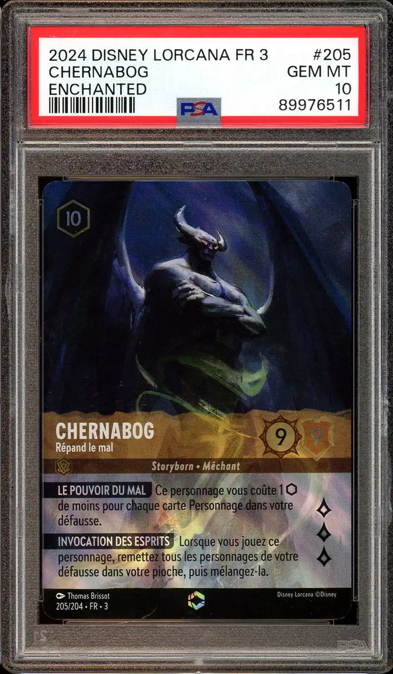 PSA 10 Chernabog