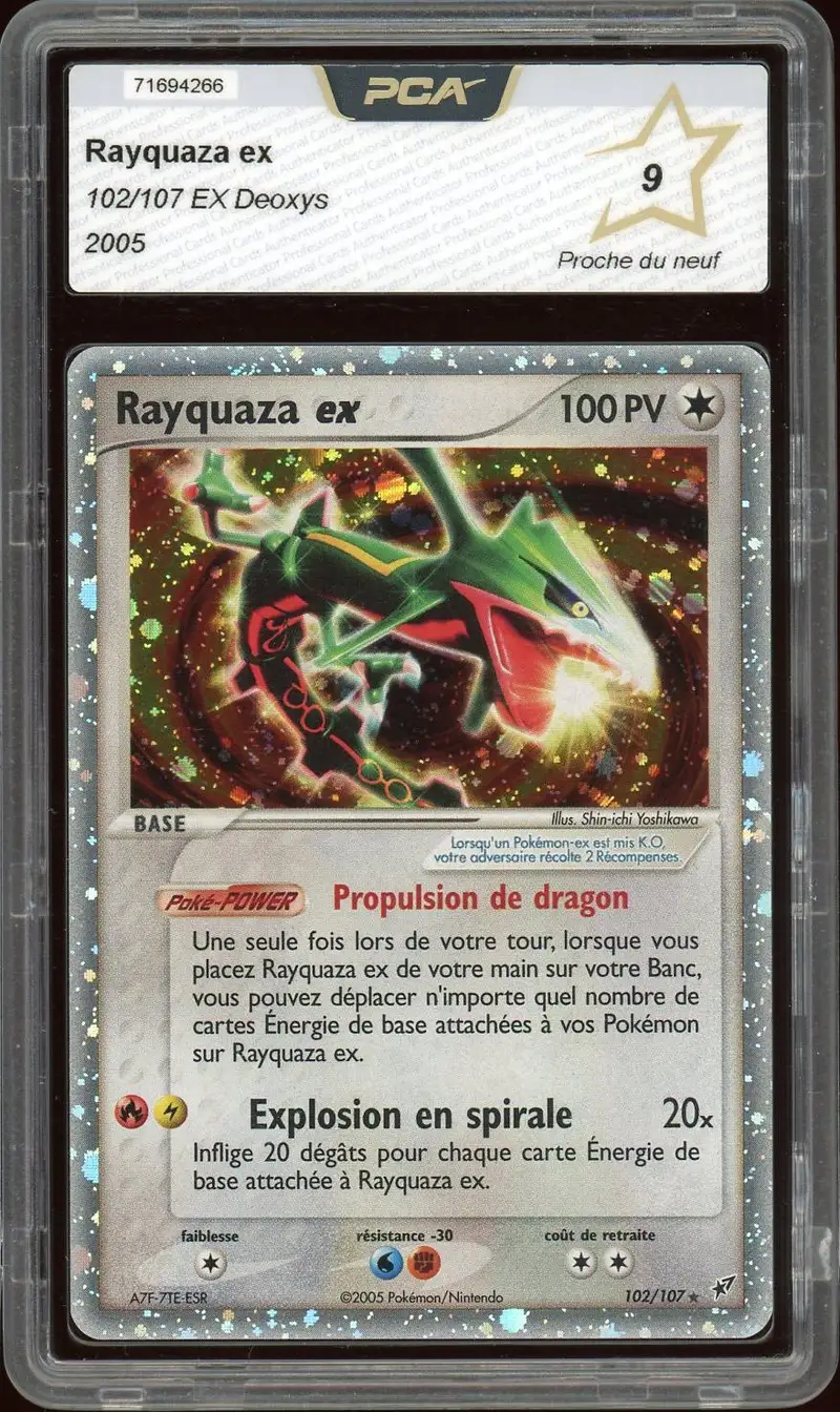 PCA 9 Rayquaza Ex