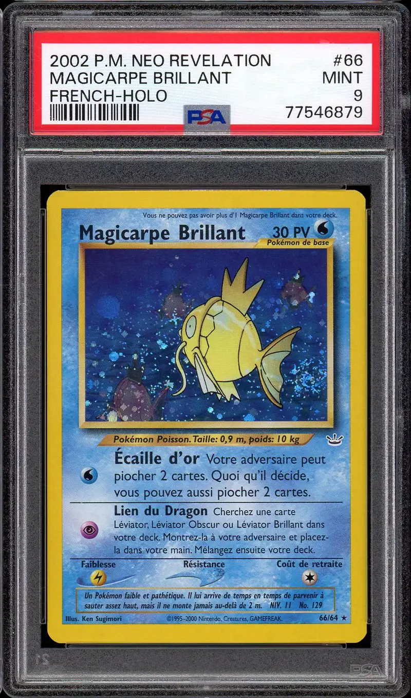 PSA 9 Magicarpe Brillant