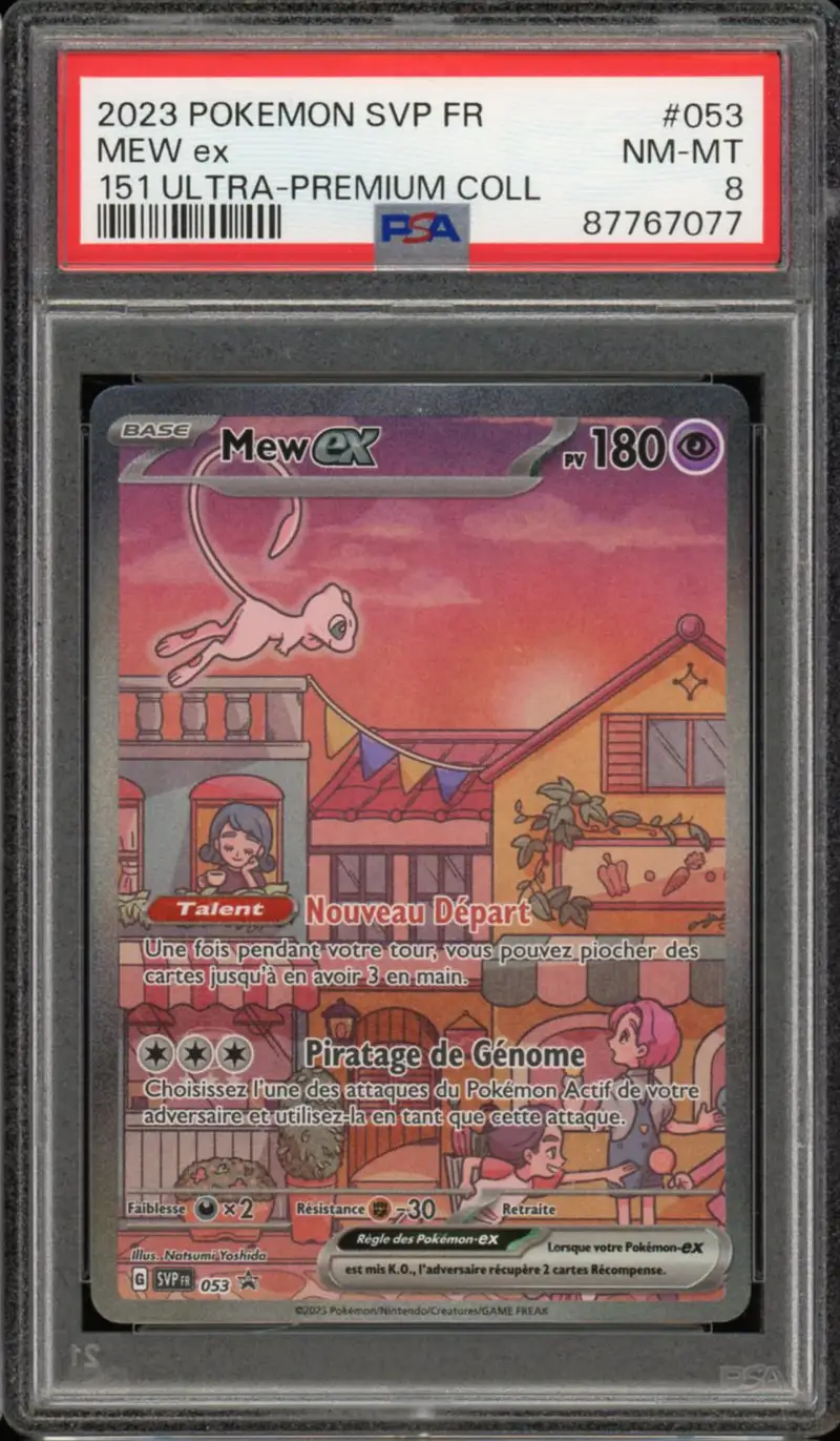 PSA 8 Mew Ex