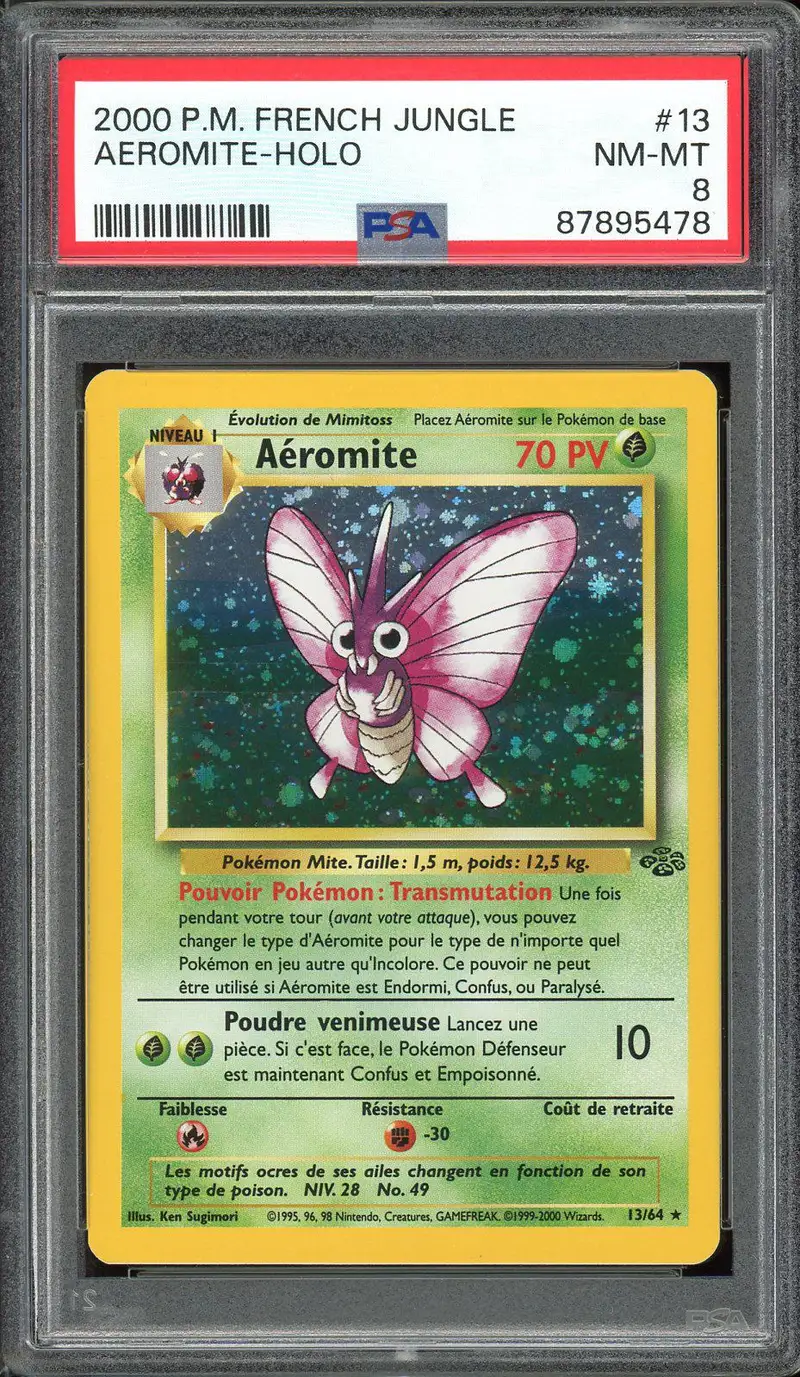 PSA 8 Aéromite Holo