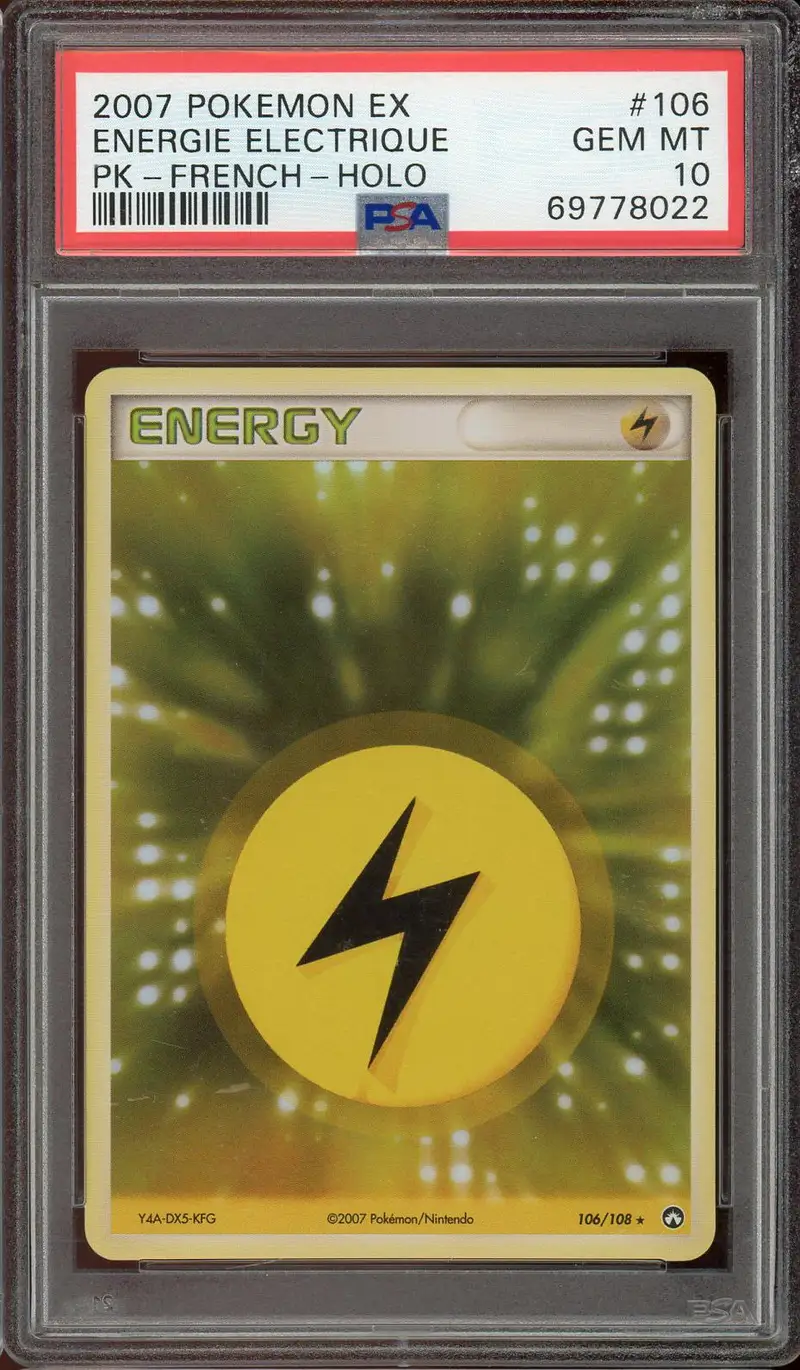PSA 10 Energie Electrique Holo