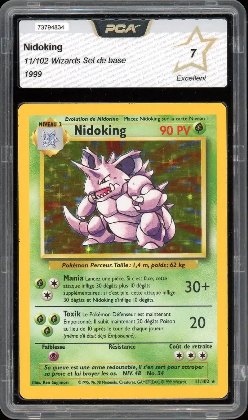 PCA 7 Nidoking Holo