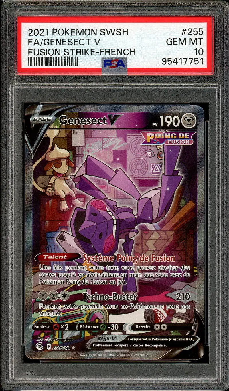 PSA 10 Genesect V
