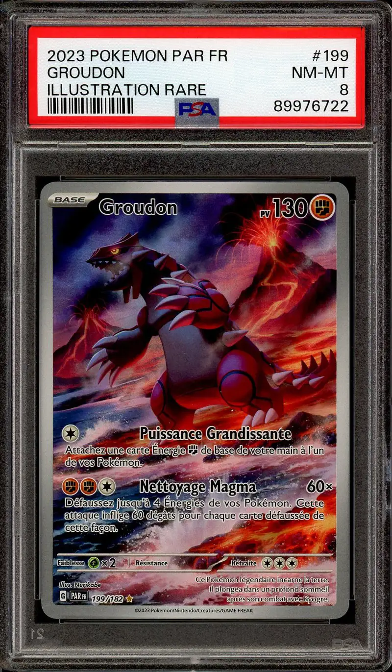 PSA 8 Groudon