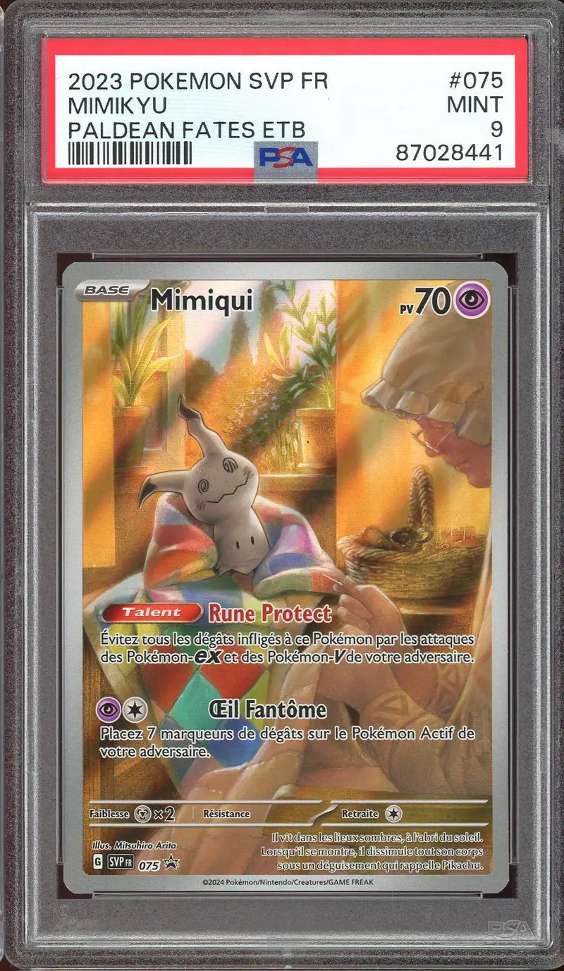 PSA 9 Mimiqui