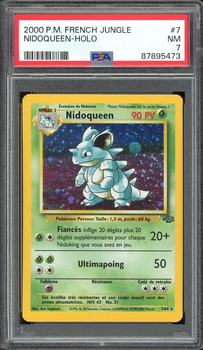 PSA 7 Nidoqueen Holo