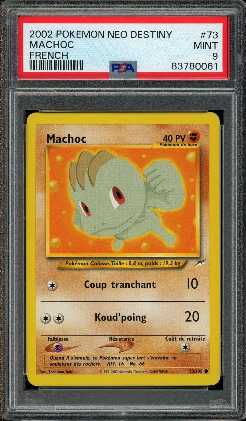 PSA 9 Machoc