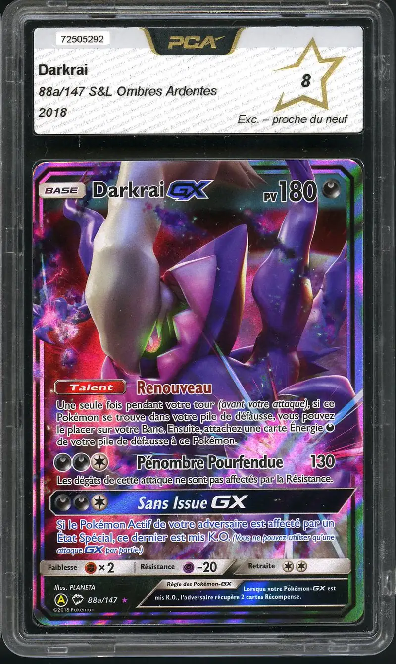 PCA 8 Darkrai Gx