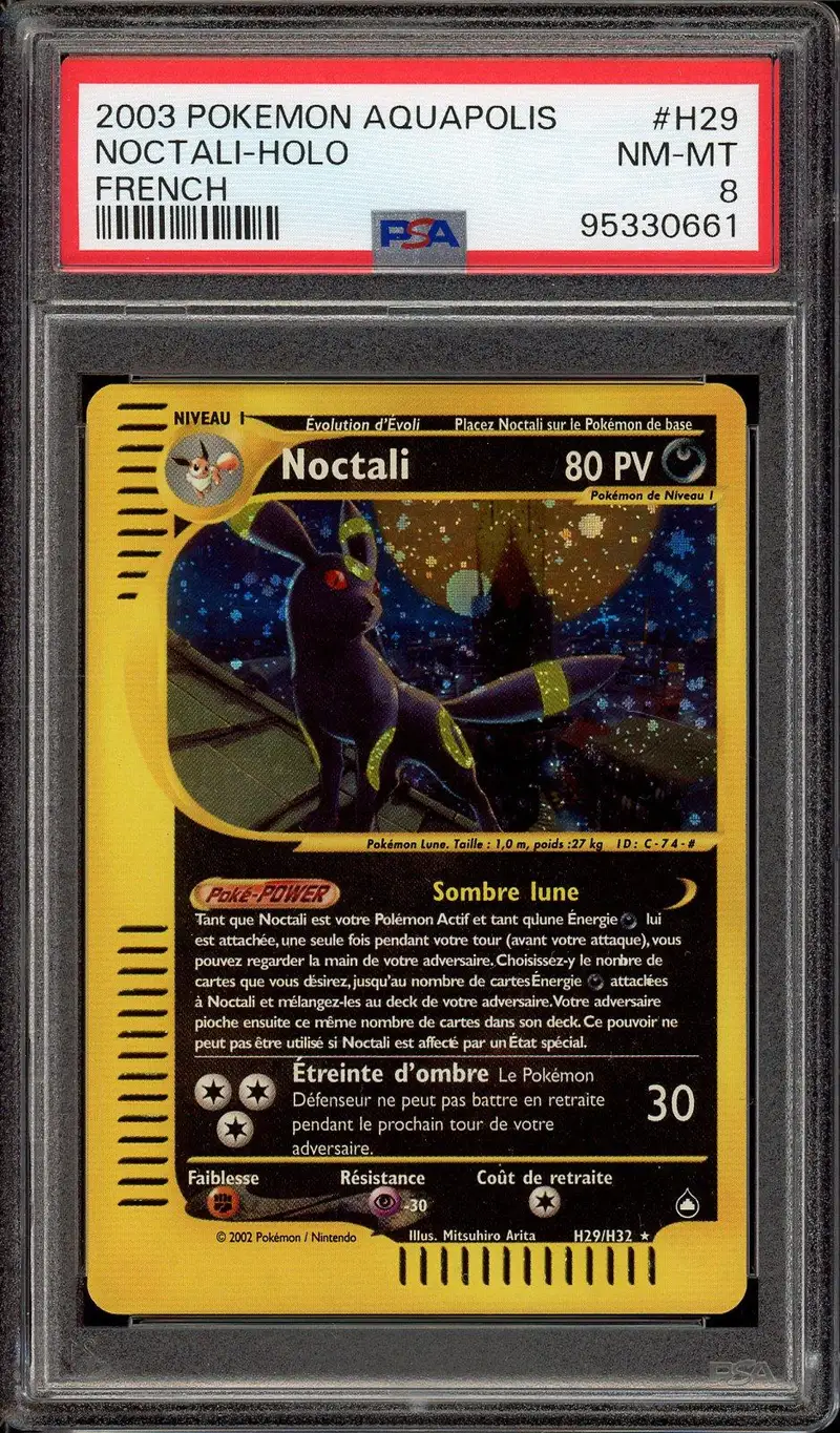 PSA 8 Noctali Holo