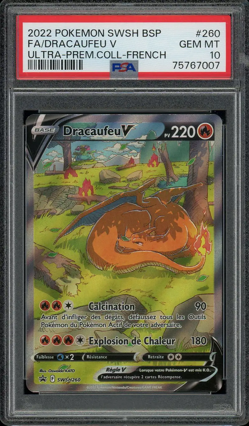 PSA 10 Dracaufeu V