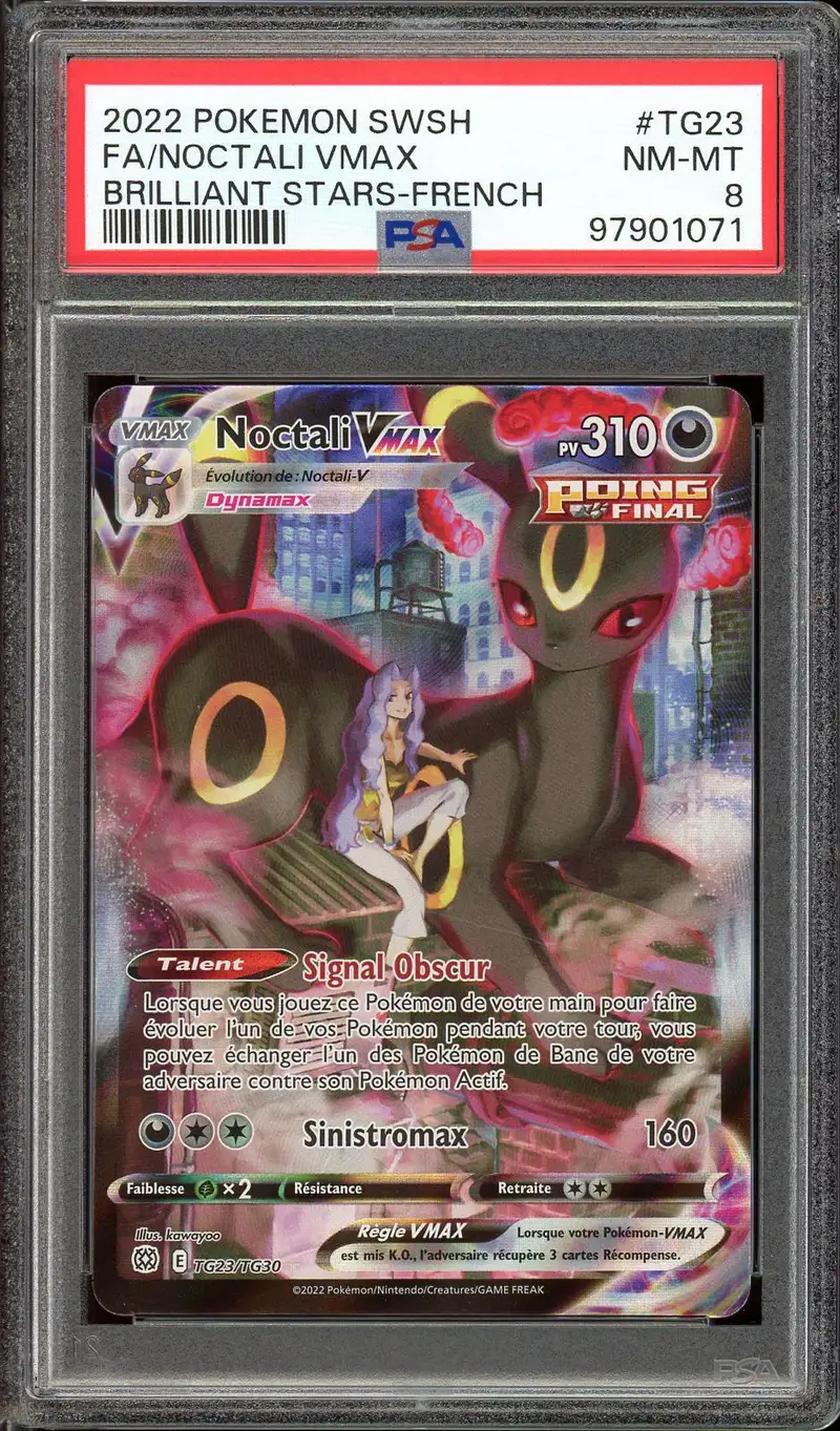 PSA 8 Noctali VMax