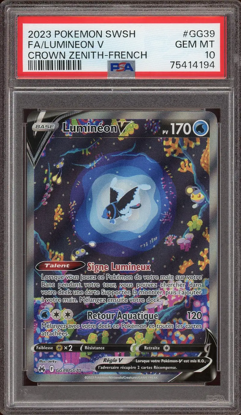 PSA 10 Luminéon V