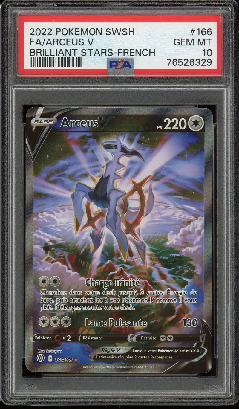 PSA 10 Arceus V