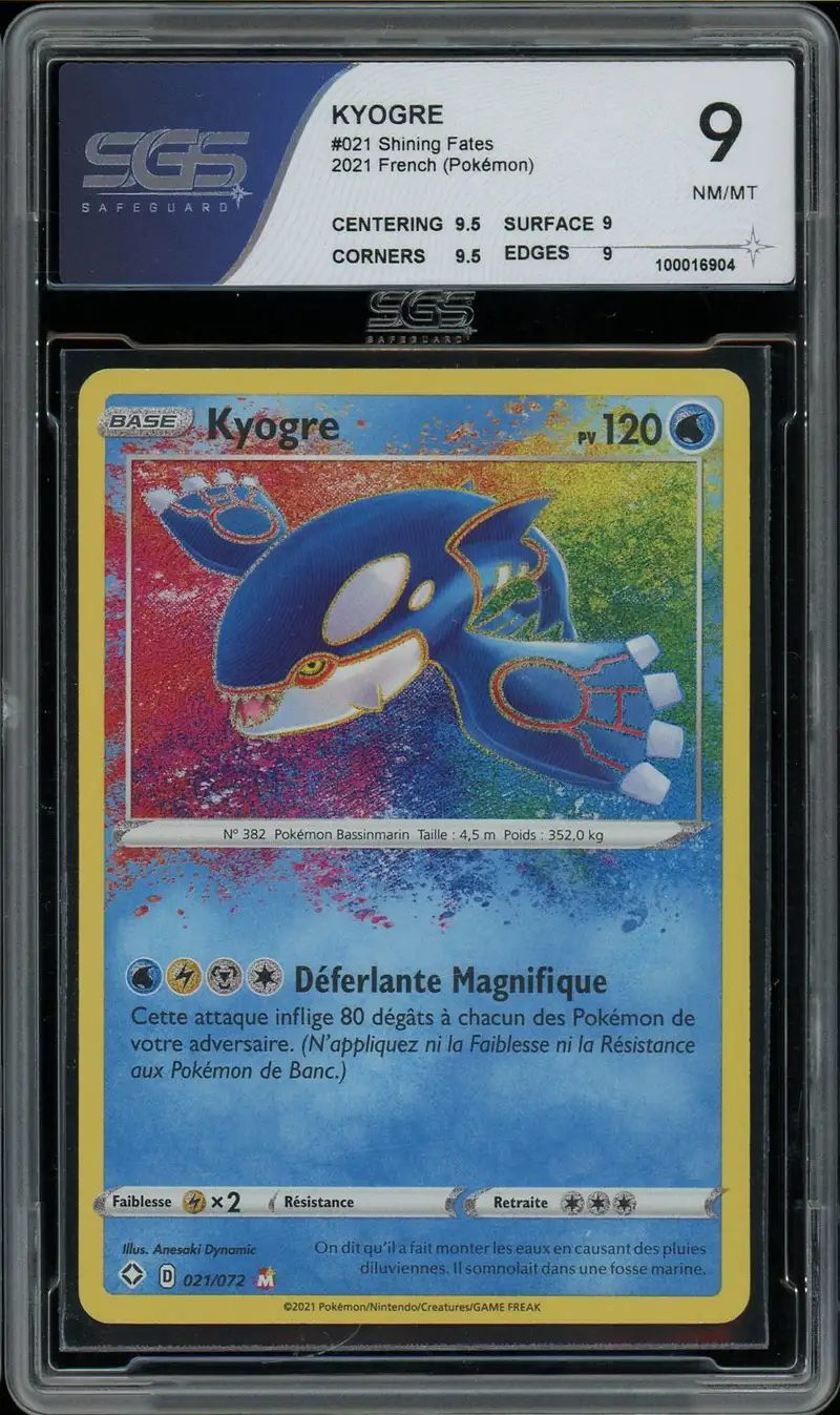 SGS 9 Kyogre Amazing