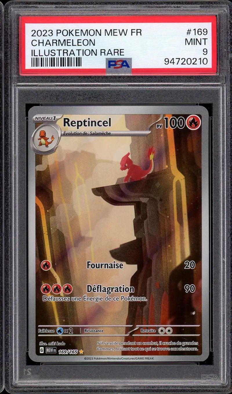 PSA 9 Reptincel