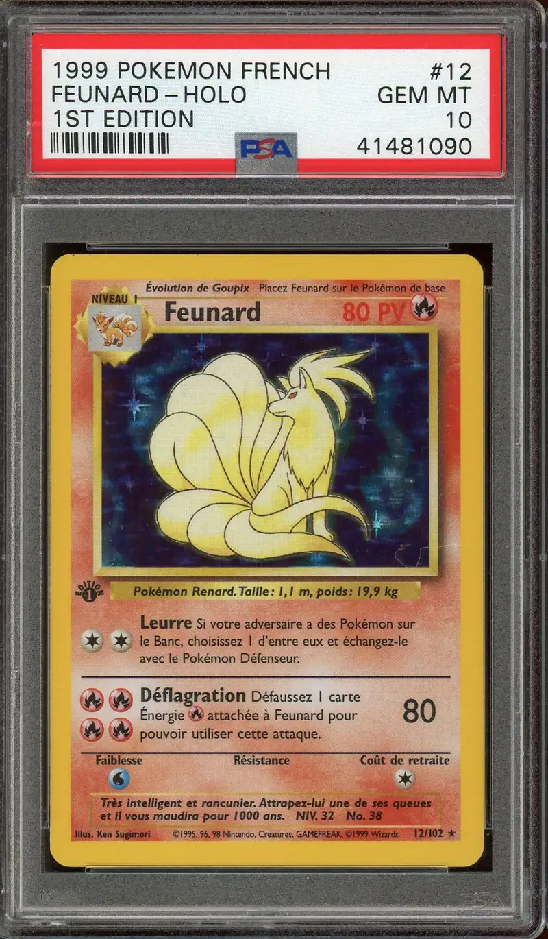 PSA 10 Feunard Holo