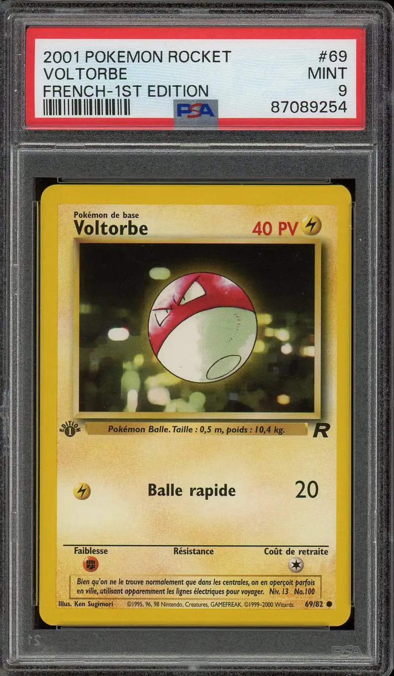 PSA 9 Voltorbe