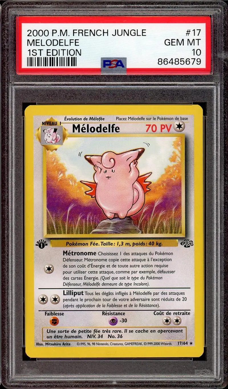 PSA 10 Mélodelfe