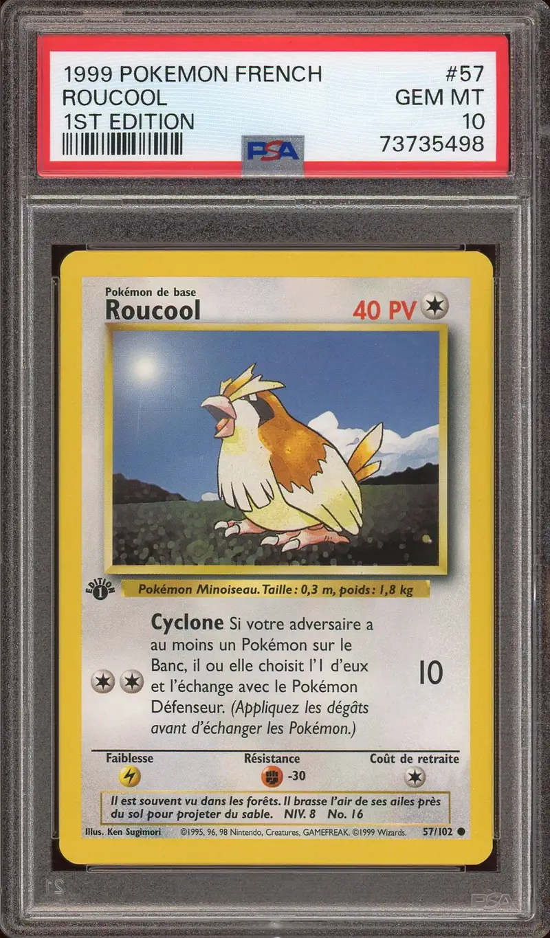 PSA 10 Roucool