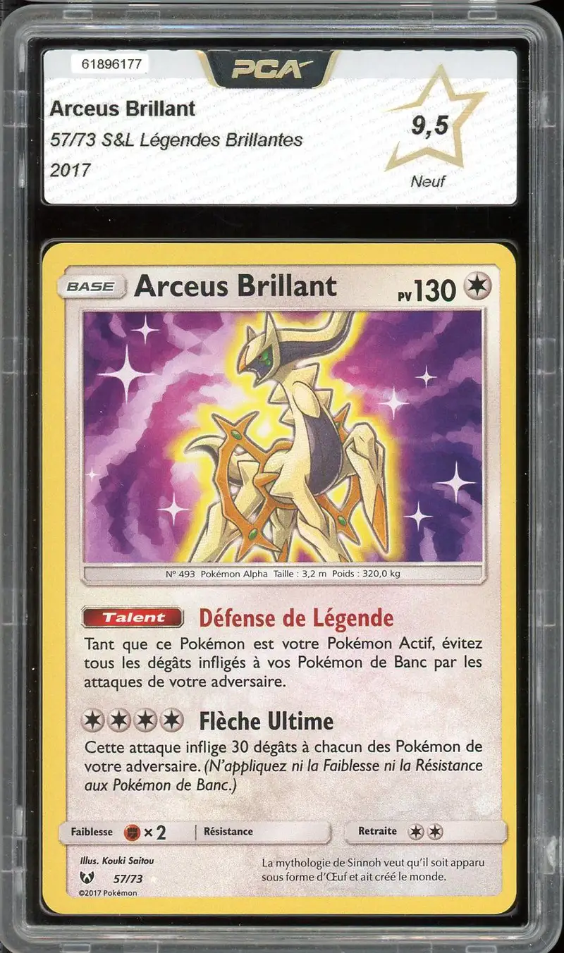 PCA 9.5 Arceus Brillant