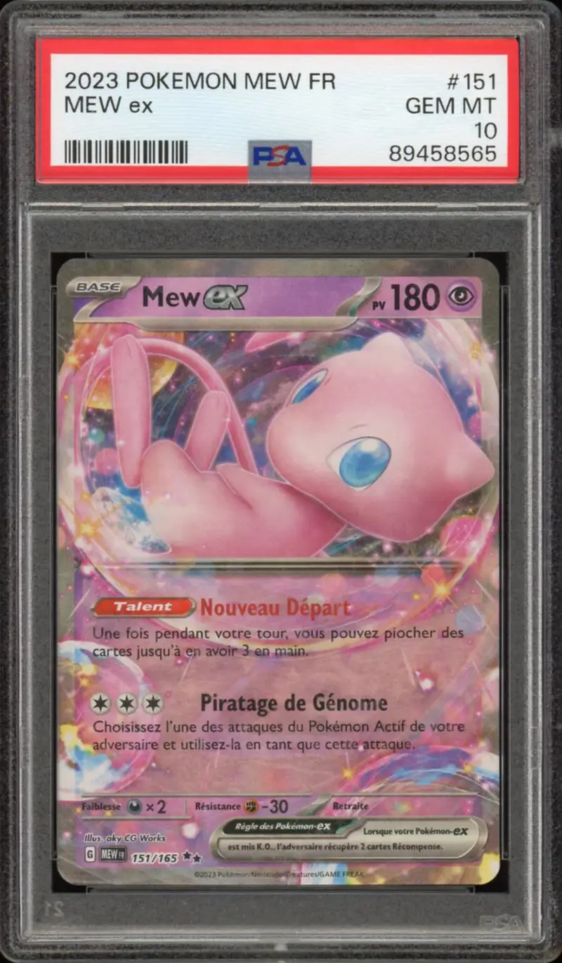 PSA 10 Mew Ex