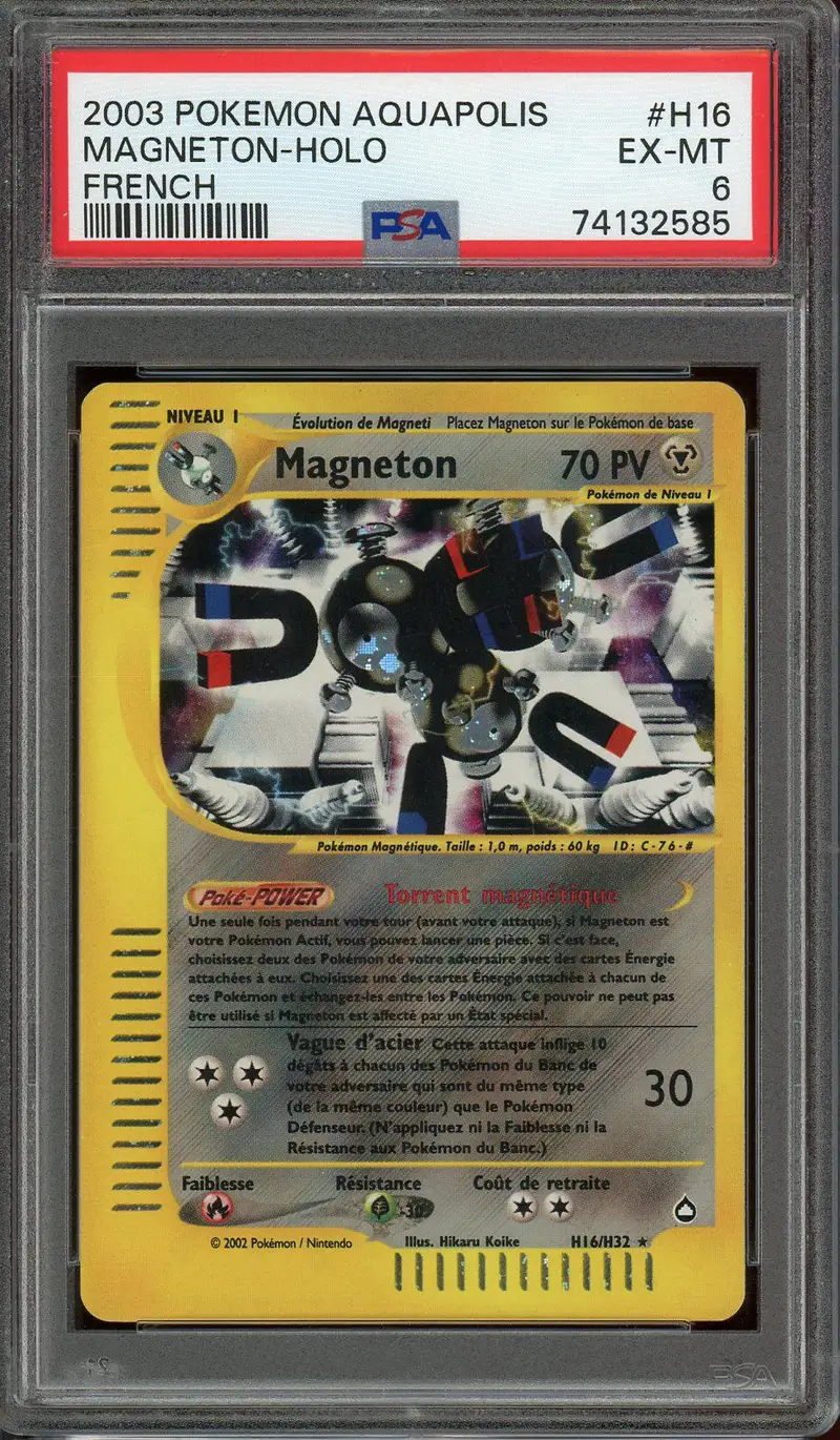 PSA 6 Magnéton Holo